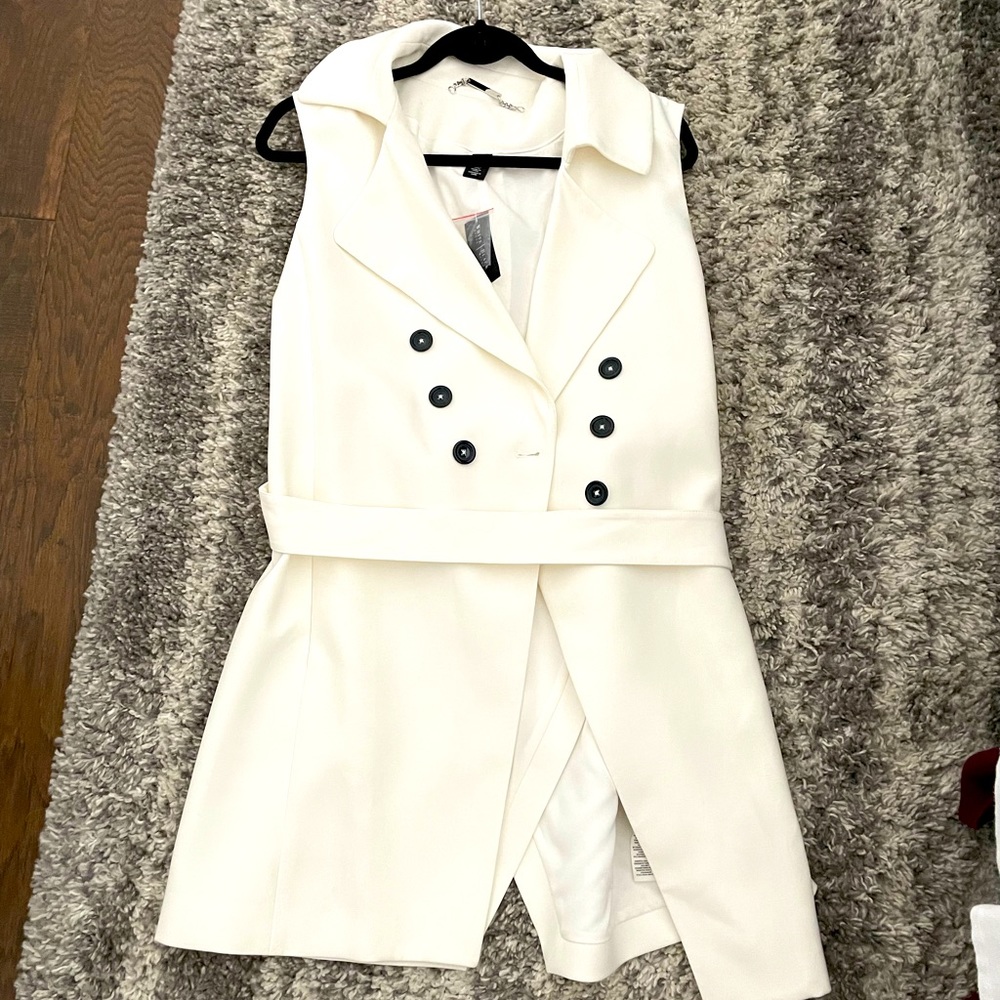 White House Black Market Vest Jacket